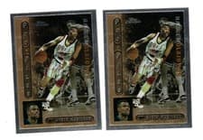 Hakeem Olajuwon 1996 Topps Chrome Pro Files card