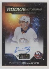 Kieffer Bellows 2021 O-Pee-Chee Platinum 2020 Update Rookie Autograph card