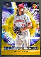2025 Topps Pristine Precisionaries Rhett Lowder #PR-29 card
