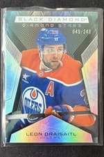 2025-26 Upper Deck Black Diamond Diamond Stars Leon Draisaitl #BDS-LD card