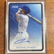 2025 Topps Postseason Performance Autograph Michael Massey #PPA-MA card