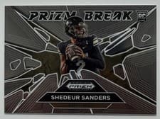 2025 Panini Prizm Draft Picks Prizm Break Shedeur Sanders #20 card
