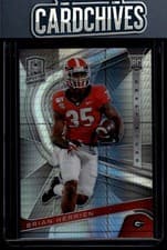 Brian Herrien 2020 Panini Chronicles Draft Picks Spectra card
