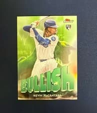 2025 Finest Bullish Kevin Alcántara #B-8 card
