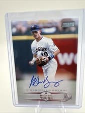 2025 Stadium Club Base Autographs Michael Young #SCBA-MY card
