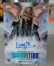 2025 Topps Exalted WWE Wrestling Apparition Autographs Dexter Lumis #APA-DLM card