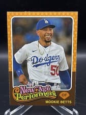 2024 Topps Heritage Mini New Age Performers Mookie Betts #NAP-23 card