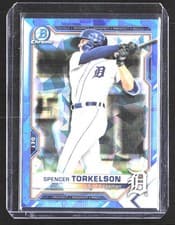 Spencer Torkelson 2021 Bowman Draft Sapphire card