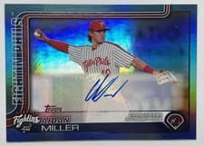 2025 Topps Pro Debut Autographs Aidan Miller #PD-113 card