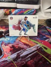 2026 Panini Stars & Stripes Prizm Color Blast Ethan Holliday #8 card