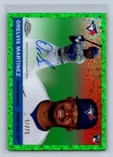 2025 Topps Chrome Platinum Autographs Orelvis Martinez #CPA-OM