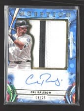 2025 Topps Inception Inception Autograph Jumbo Patch Cal Raleigh #IAJP-CR card