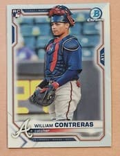 William Contreras 2021 Bowman Chrome card