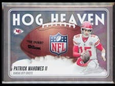 Patrick Mahomes II 2025 Panini Absolute Hog Heaven card