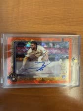 2025 Topps Chrome Update CupFractor Autograph Jackson Chourio #CUP-JC card