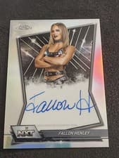 2026 Topps Chrome WWE NXT Autographs Fallon Henley #NXT-FAL card