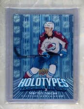 2025-26 Upper Deck Holotypes Martin Necas #HT-56 card