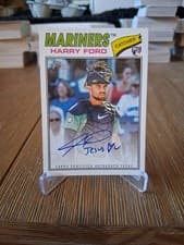 2026 Topps Heritage Real One Autographs Harry Ford #ROA-HF card