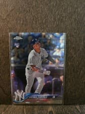 Gleyber Torres 2018 Topps Chrome Update card