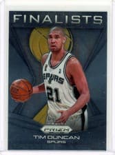 2024-25 Panini Prizm Deca Finalists Tim Duncan #16 card