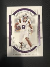 Malik Nabers 2024 Panini National Treasures Collegiate card