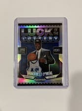 2024-25 Panini Prizm Black Luck of the Lottery Shaquille O'Neal #2 card