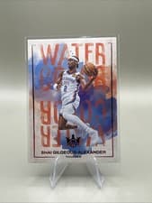 2024-25 Panini Court Kings Water Color Shai Gilgeous-Alexander #3 card