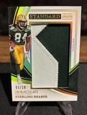 2025 Panini Immaculate Immaculate Standard Jerseys Sterling Sharpe #51 card
