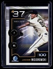 2025 Bowman Bowman Scouts Top 100 Jacob Misiorowski #BTP-37 card