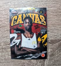 2025 Topps Chrome McDonald's All American Concrete Canvas AJ Dybantsa #CC-1 card