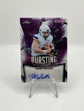 2025 Leaf Vivid Bursting With Talent Autographs Tommy Mellott #TA-TM1 card