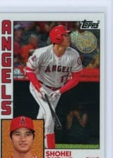 2019 Topps Silver Pack 1984 Chrome Promo Shohei Ohtani #T84-17