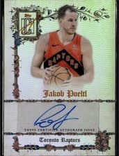 2025-26 Topps Signature Class Manuscripts Jakob Poeltl #MS-JP card