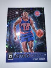 Dennis Rodman 2018 Panini Donruss Optic Retro Series card