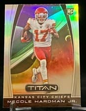 Mecole Hardman Jr. 2019 Panini Chronicles Titan card