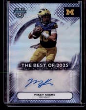 2025 Bowman University Chrome Campus Star Signatures Mikey Keene #CSS-MK card