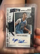 2025-26 Topps New Applicants Autographs Ryan Kalkbrenner #NA-RK card