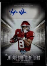 2025 Bowman University Chrome Campus Star Signatures Taylor Tatum #CSS-TT card