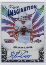 2025 Leaf Vivid Pure Imagination Autographs Helaman Casuga #PA-HC1 card