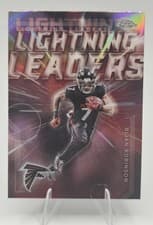 2025 Topps Chrome Lightning Leaders Bijan Robinson #LL-6 card