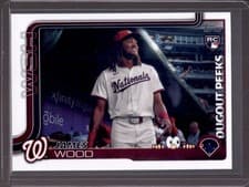 2025 Topps Dugout Peeks James Wood #DP-16 card