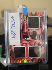 Michael Penix Jr. 2024 Panini Absolute Rookie Premiere Materials card