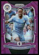 Raheem Sterling 2021 Panini Prizm Premier League card