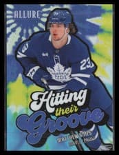 2025-26 Upper Deck Allure Hitting Their Groove Matthew Knies #HTG-3 card