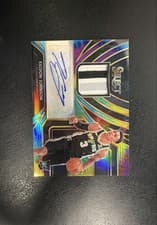 Keldon Johnson 2019 Panini Select Rookie Jersey Autographs card
