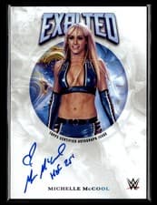 2025 Topps Exalted WWE Wrestling Exalted Autographs Michelle McCool #EXA-MIC card