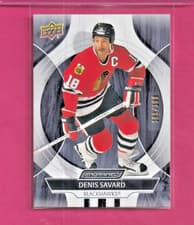 2024-25 Upper Deck Engrained Icons Base Set Denis Savard #25 card