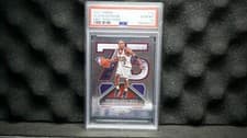 Allen Iverson 2021 Panini Prizm NBA 75th Anniversary Logo card