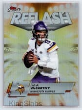 2025 Finest Reflash J.J. McCarthy #RF-4 card