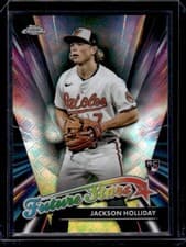 2024 Topps Chrome Logofractor Edition Future Stars Jackson Holliday #FSLE-10 card